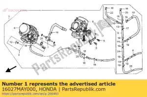 Honda 16027MAY000 conjunto conjunto - Lado inferior