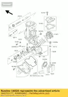 160251177, Kawasaki, valvola a farfalla kawasaki zx7r ninja p zx7rr n zx 7rr 750 , Nuovo