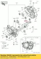 920450752, Kawasaki, cuscinetto-ball, 20x47x14 kawasaki ninja  sl z krt edition bx250 a abs b br250 f e 250sl z250sl klx300r 250 300 , Nuovo