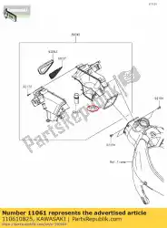 Here you can order the gasket from Kawasaki, with part number 110610825: