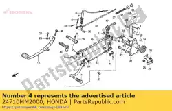 Qui puoi ordinare arm comp., modifica da Honda , con numero parte 24710MM2000: