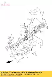 Aquí puede pedir tubo 2 de Yamaha , con el número de pieza 5RU243120000: