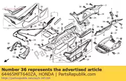deksel, stekkeronderhoud * nh van Honda, met onderdeel nummer 64465MFT640ZA, bestel je hier online: