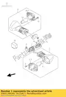 3560138G40, Suzuki, lamp assy,front suzuki gsf bandit s u su sa  a sua ua gsf1200nsnasa gsf650nsnasa gsf1250nsnasa gsf1250nassa gsf1250sa 1250 650 1200 , New