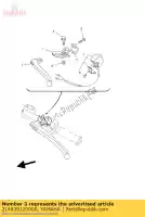 214839120000, Yamaha, lever(l.h) yamaha dx 977 england type 394 holland type j5 dx 979 holland type 3e8 dx 980 (a) holland type 3e8 fzr m 2l4 europe 2e028-198e5 rd1 europe 24rd0-300e1 tz usa 1 50 125 200 250 350 400 750 1974 1976 1977 1979 1980 1986 1987 1988 1989 1990 2000 2001 2002, New