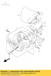 Here you can order the housing assy,he from Suzuki, with part number 5180016G10: