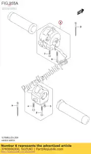 suzuki 3740006J00 switch assy, ??han - Lado inferior