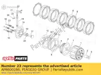 AP8600286, Piaggio Group, Circlip aprilia rs 250, Nuevo