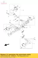 22BH33301100, Yamaha, rr conjunto de luz intermitente yamaha wr 125 2009 2010 2011, Nuevo