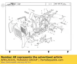 Qui puoi ordinare blocco silenzioso da Piaggio Group , con numero parte AP8120335: