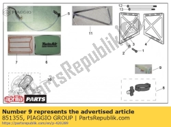 Aprilia 851355, Bord, OEM: Aprilia 851355