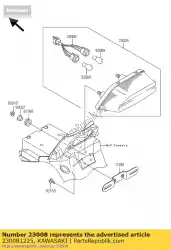 Ici, vous pouvez commander le socket-assy, ?? Feu arrière zx900-a1 auprès de Kawasaki , avec le numéro de pièce 230081225: