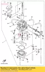 Qui puoi ordinare jet, pilota (n. 36) da Yamaha , con numero parte 1C61434218: