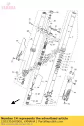 Qui puoi ordinare valvola comp. Da Yamaha , con numero parte 1SS2316A0000: