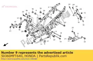 honda 50360MFT640 nenhuma descrição disponível no momento - Lado inferior