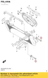 Qui puoi ordinare bullone, 6x25 da Suzuki , con numero parte 0911806122: