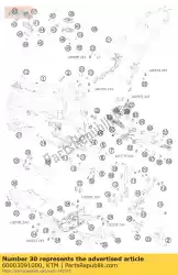 Tutaj możesz zamówić zabezpieczenie przed podjechaniem 03 od KTM , z numerem części 60003091000: