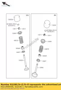 suzuki K921800058 spessore, t = 3.375 - Il fondo