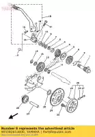 905082653800, Yamaha, spr??yna skr?tna (15a) yamaha  tw 200 1989 2017 2018 2019 2020, Nowy