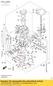 Suzuki 1325004F00 drijf assy - Onderkant