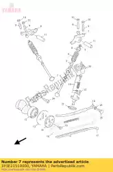 Ici, vous pouvez commander le bras, culbuteur auprès de Yamaha , avec le numéro de pièce 1P3E21510000: