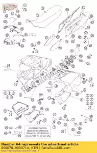 ktm 6000701900071A skrzynka stor. cz??? ?rodkowa pomara?czowa 06 - Dół