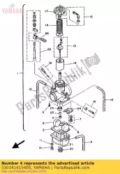 Tutaj możesz zamówić dysza g?ówna od Yamaha , z numerem części 510141415400: