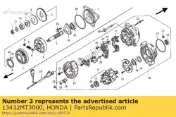 Here you can order the gear sub acg driv from Honda, with part number 13432MT3000: