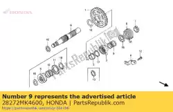 Tutaj możesz zamówić brak opisu w tej chwili od Honda , z numerem części 28272MK4600: