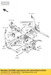 Here you can order the bracket-engine,fr,rh vn2000-a2 from Kawasaki, with part number 321900175: