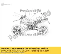 2H000444, Piaggio Group, decalcomania pannello laterale rh derbi senda r drd x treme senda sm drd x treme zdpab zdpaba01, zdpabb0,  0 50 2014 2016 2017, Nuovo