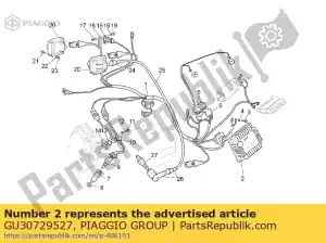 Piaggio Group GU30729527 ecu - Onderkant