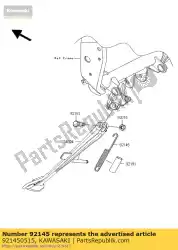 Aquí puede pedir resorte, soporte lateral zr1000b7f de Kawasaki , con el número de pieza 921450515: