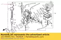 16149KR1761, Honda, Adaptador honda nsr  r nsr125r 125 , Nuevo