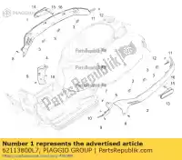 62113800L7, Piaggio Group, abdeckung r.     , Nuovo