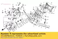 35106MB2610, Honda, Coperchio, interruttore combinato honda cb st 750 1100 1996 1997 1998 1999 2000 2001, Nuovo