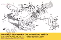 19030MFAD01, Honda, zespó? silnika., wentylator honda cbf 1000 2006 2007 2008 2009 2010, Nowy