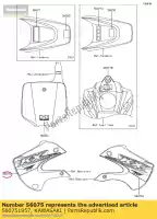 560751957, Kawasaki, 01 padrão, mortalha, lh kawasaki  65 2017 2018 2019, Novo