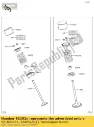 Here you can order the shim,t=2. 200 from Kawasaki, with part number 921800931: