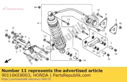 bout, flens, 10x55 van Honda, met onderdeel nummer 90116KE8003, bestel je hier online: