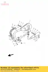 Qui puoi ordinare silenziatore da Yamaha , con numero parte 4X4147500000: