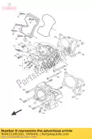 904621280100, Yamaha, serrer yamaha hw 125 151 2012 2016, Nouveau