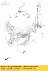 Tutaj możesz zamówić uchwyt od Yamaha , z numerem części 3P68431U0000: