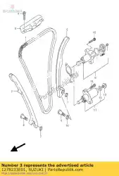 Here you can order the guide, #2 from Suzuki, with part number 1278233E01: