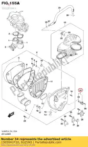 suzuki 1365041F10 sensor, temperatura do ar - Lado inferior