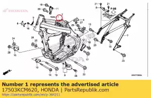 Honda 17503KCM620 film, protector - Bottom side