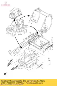 yamaha 1RBF17830000 emblemat 3 - Dół