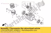 13321KCM300, Honda, krukas, links honda xlr  r clr cityfly clr125 xlr125r 125 , Nieuw