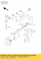 210071366, Kawasaki, rotor zx600-j1 kawasaki zx 600 2000 2001 2002, Nieuw