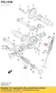 suzuki 1292038A00 zestaw spr??yn - Dół